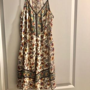 FLORAL BOHO AMERICAN EAGLE DRESS